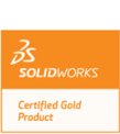 TopsWorks a certified Gold Product of SOLIDWORKS